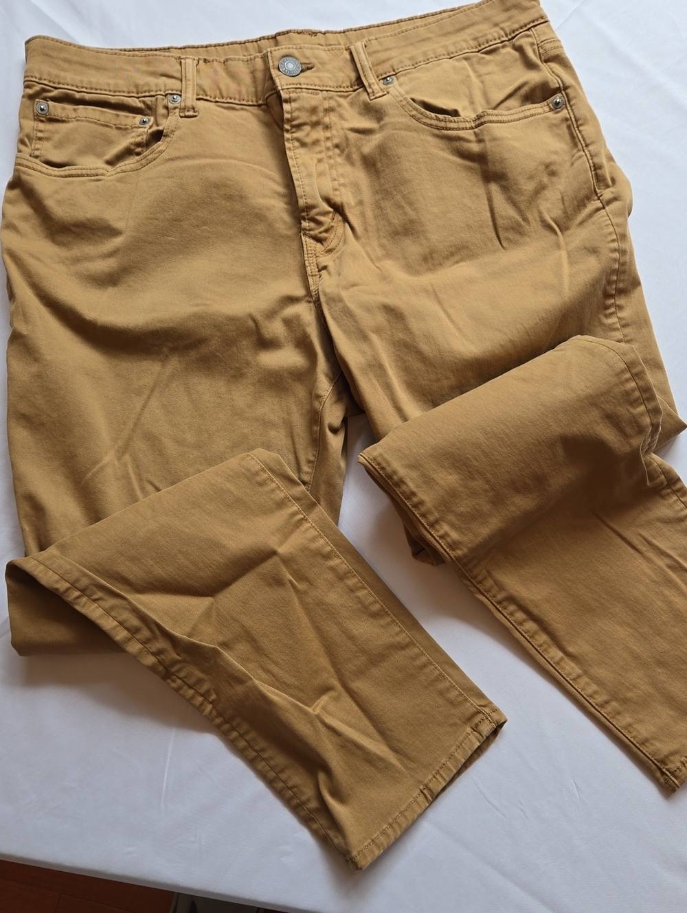 American Eagle Outfitters Men's Chinos in Mustard